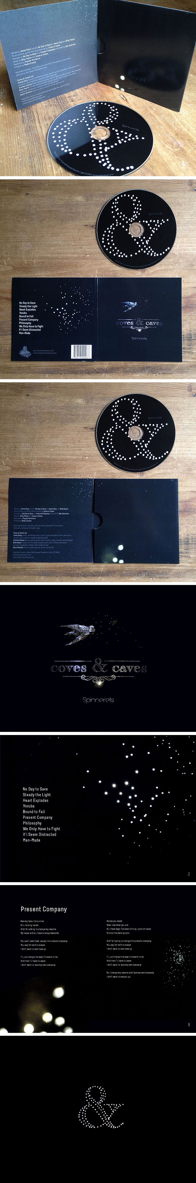 Artwork for Spinnerets album by Coves & Caves