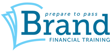 Old Brand Financial Training logo with book elements and tagline.