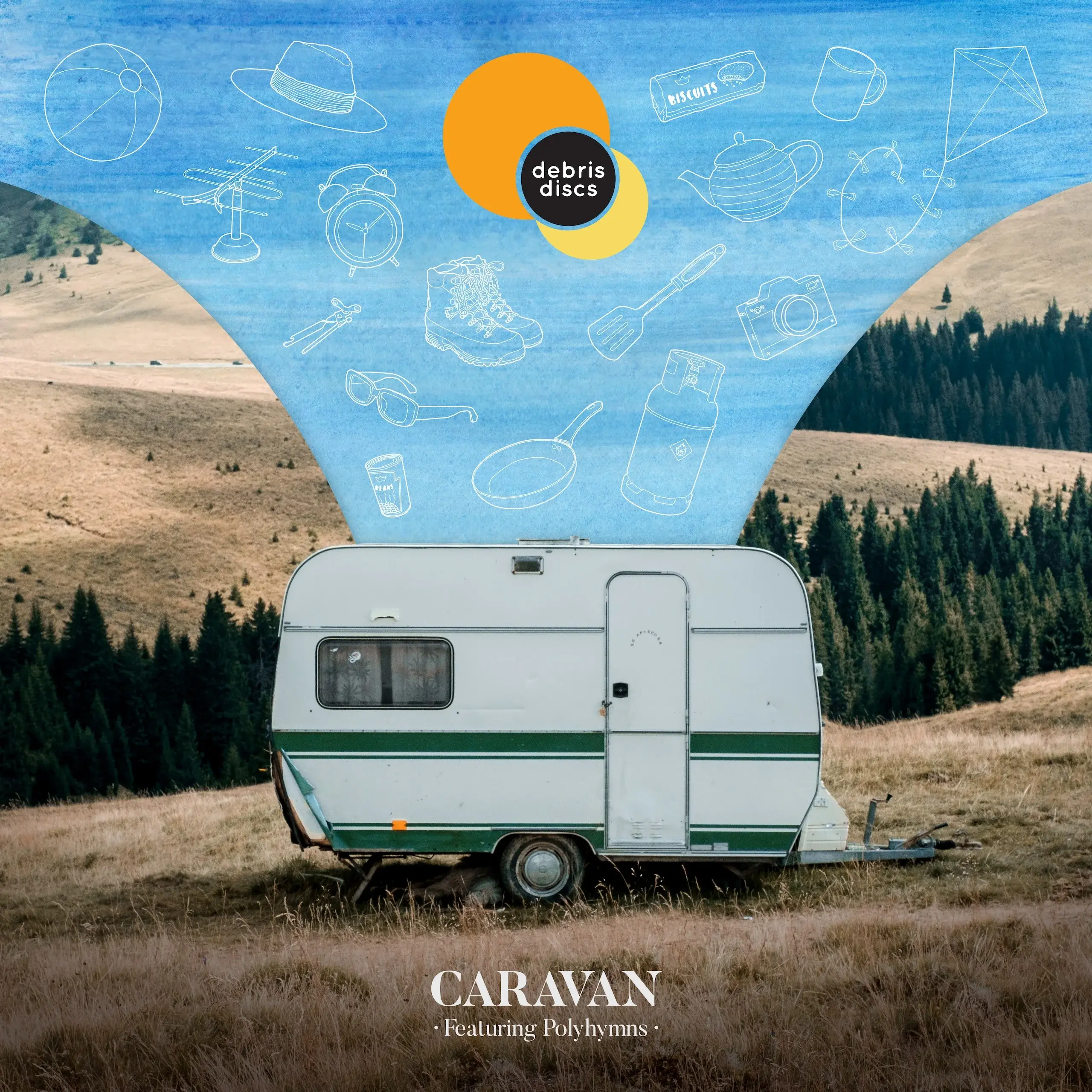 Debris Discs Caravan artwork by Mode=Create